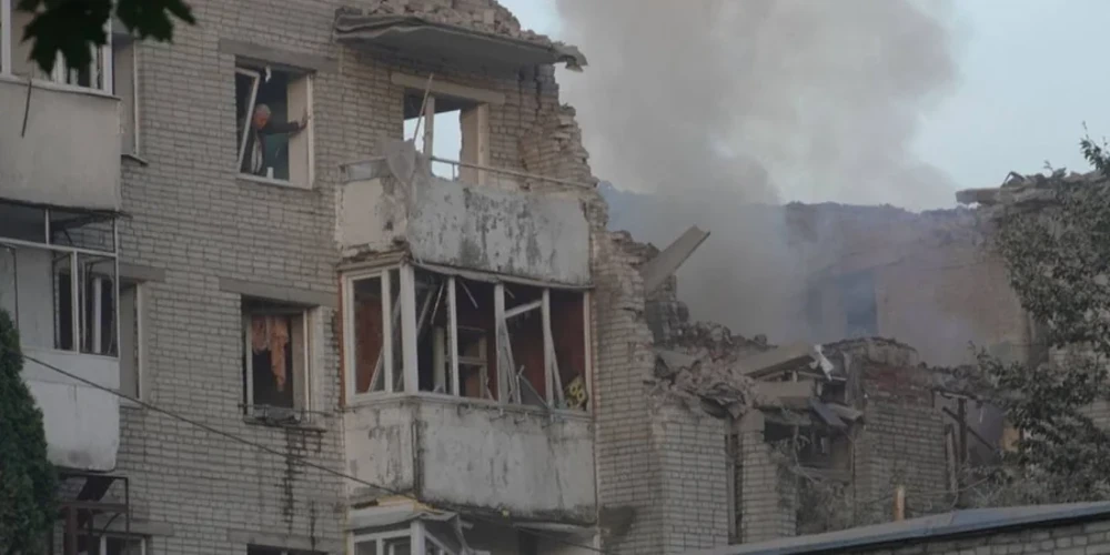 Пошкоджений житловий будинок на вулиці Виговського у Львові після ракетного удару 30 липня 2026 року
