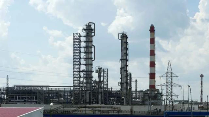 Рязанський нафтопереробний завод після атаки безпілотників 29 липня