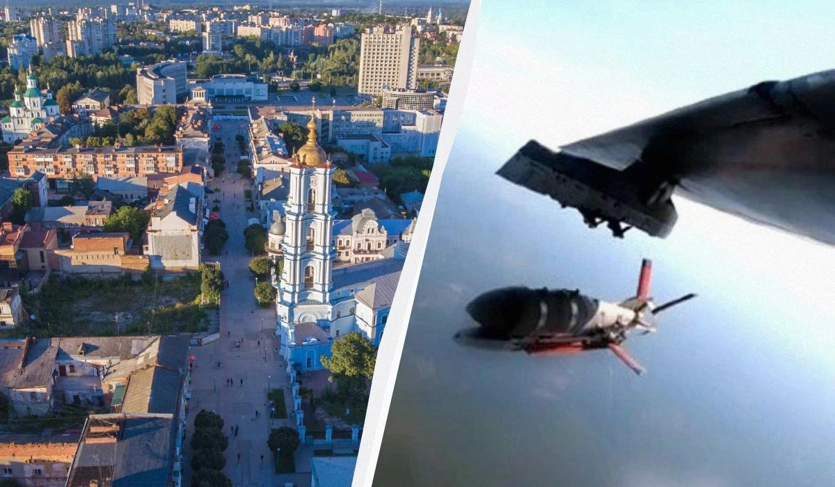 Пошкоджений вагон поблизу вокзалу в Лозовій після удару безпілотника 6 серпня
