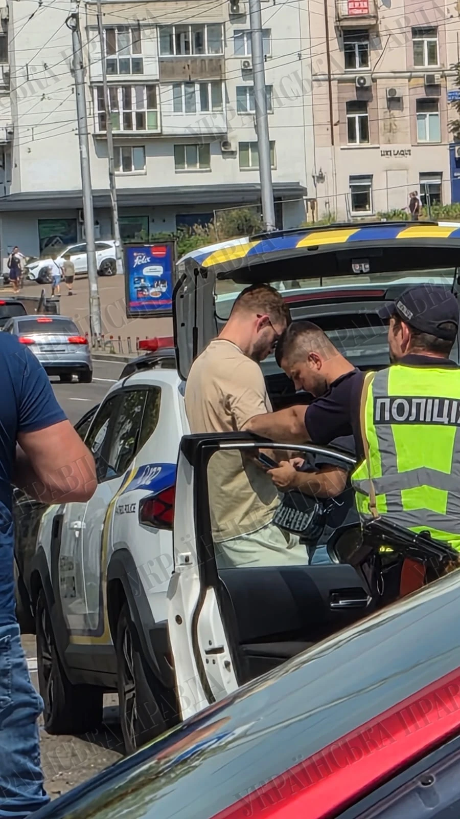 Слідство встановлює обставини ДТП за участю Островського і Городнюка у центрі Києва